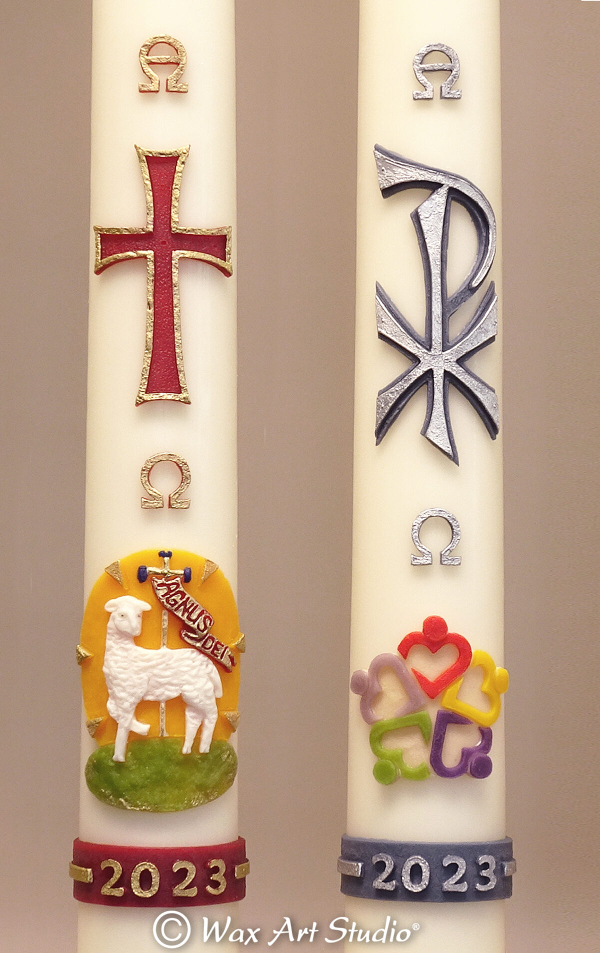 Paschal Candle Decorations Wax Art Studio