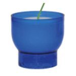 Devotielichtje groot blauw Devotielichtje groot blauw