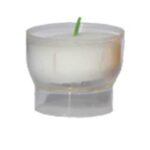 Devotielichtje middel wit Devotielichtje middel wit