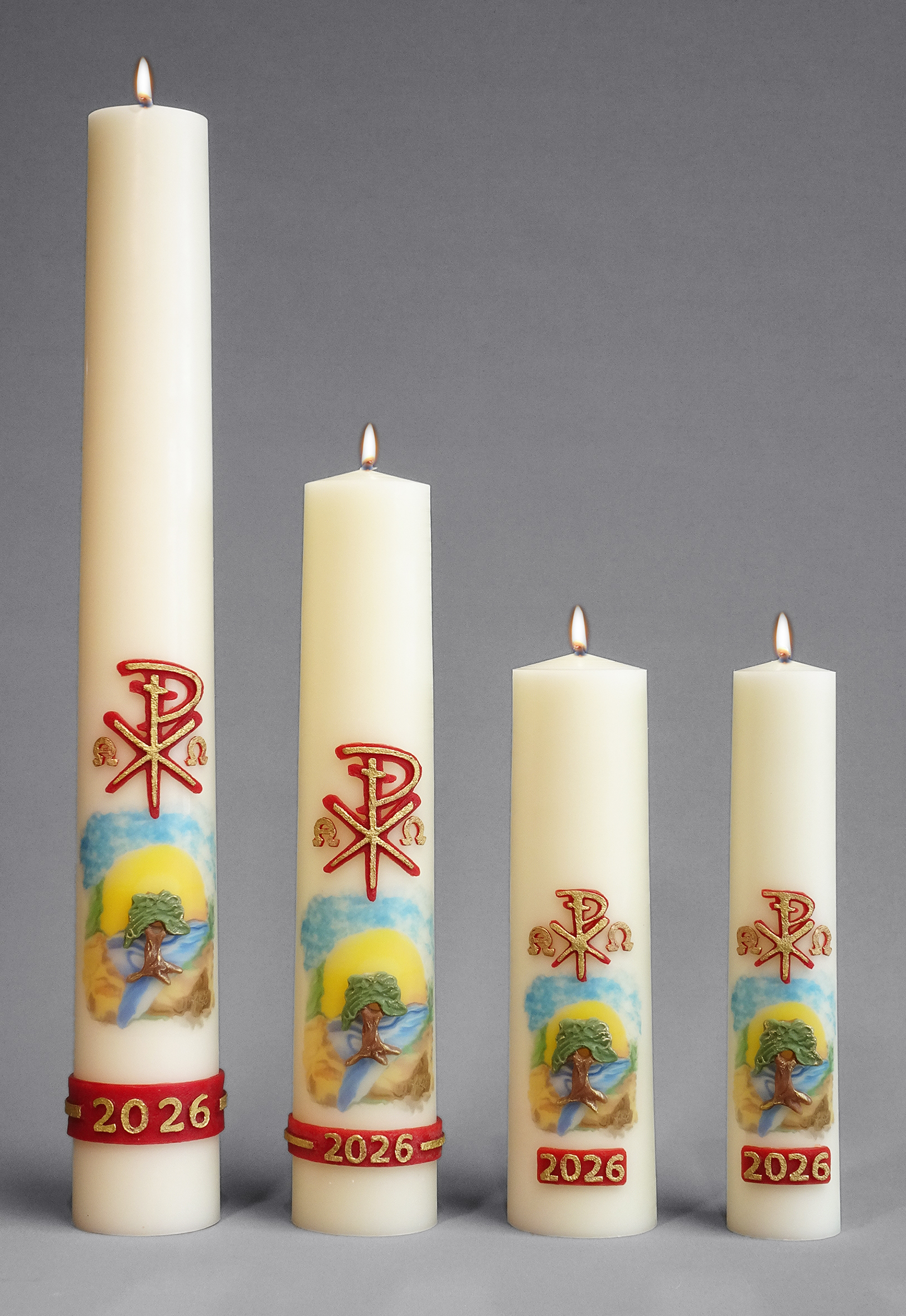 Huispaaskaars 2025 De Levensboom