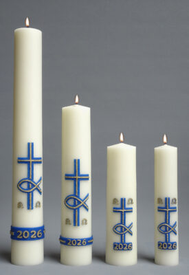 Huispaaskaars 2026 Ichtus