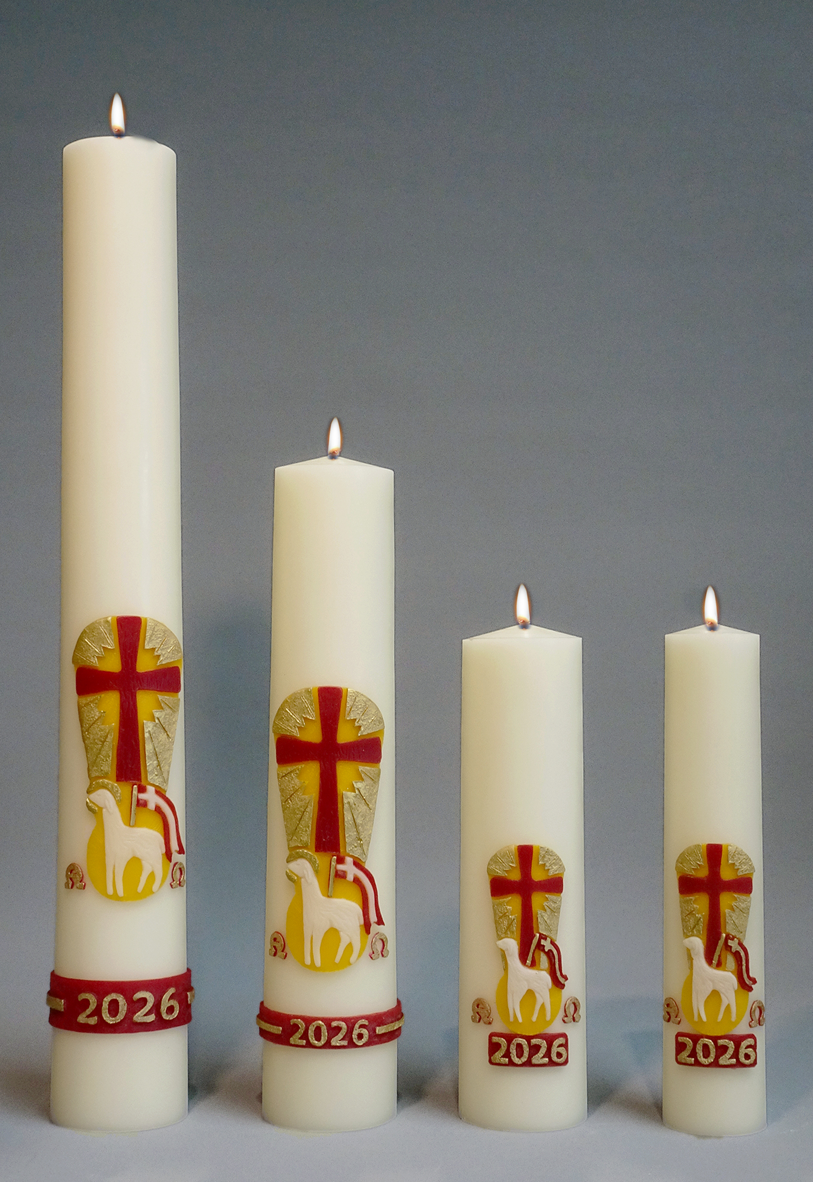 Huispaaskaars 2026 Lam Gods