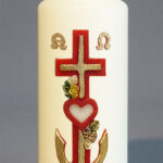 Stompkaars huispaaskaars 2026 Geloof/Hoop/Liefde